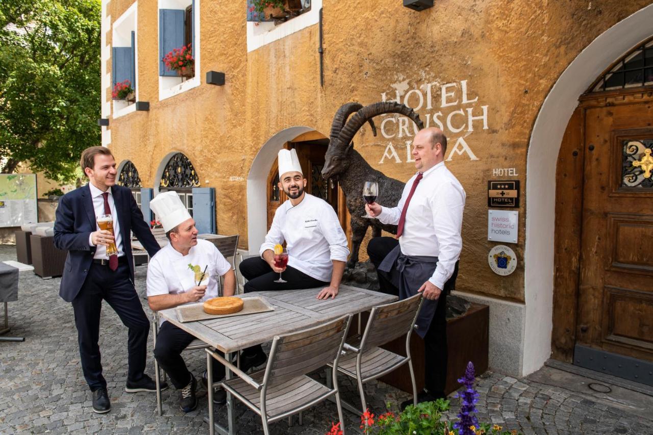 Hotel Engiadina 추오츠 외부 사진